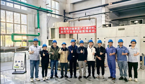 國產化突破！哈碳公司核電主泵推力軸承石墨材料完成全尺寸臺架試驗